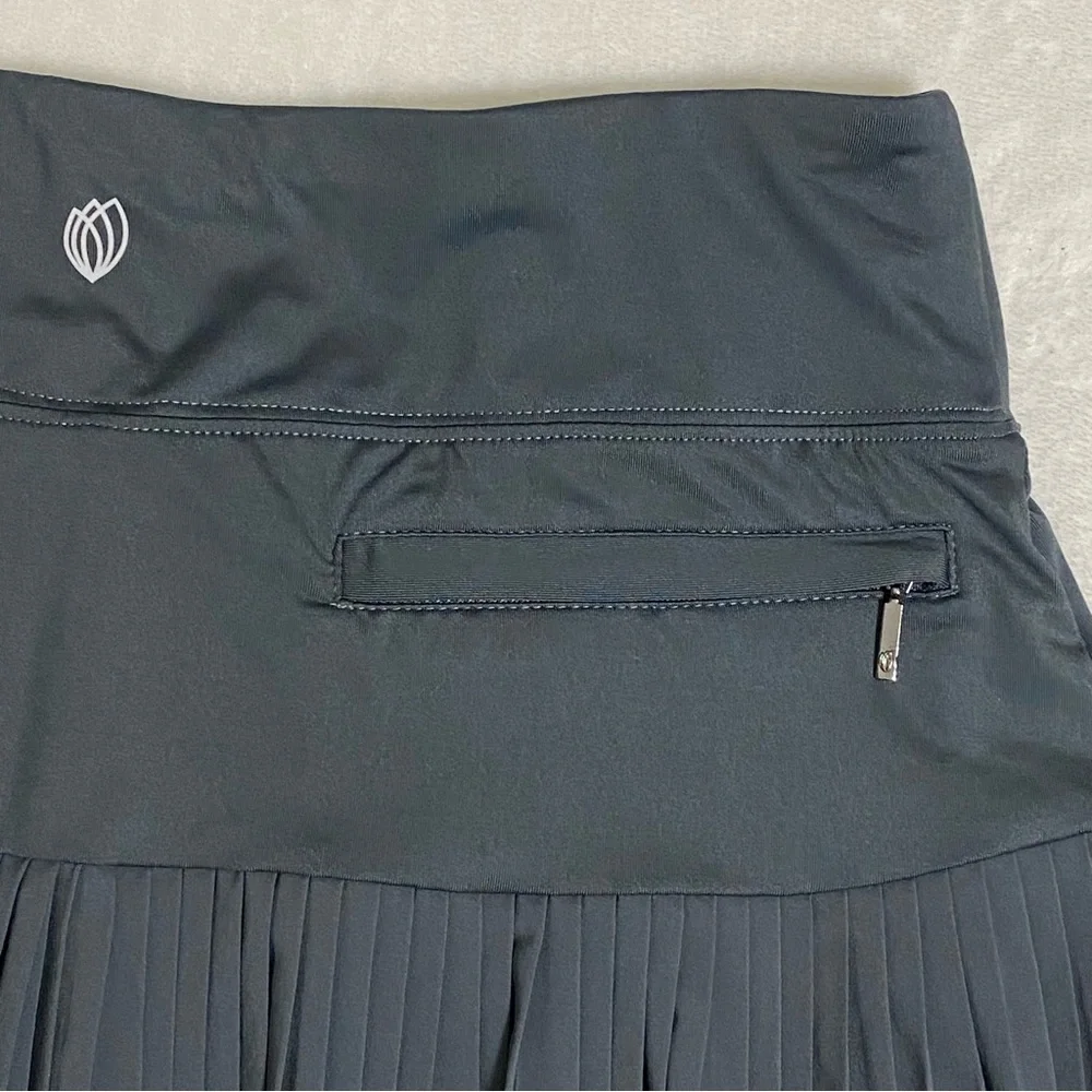 GGBlue Lux Sport Skort Size M Dark gray Tennis Pickleball - Picture 6 of 7